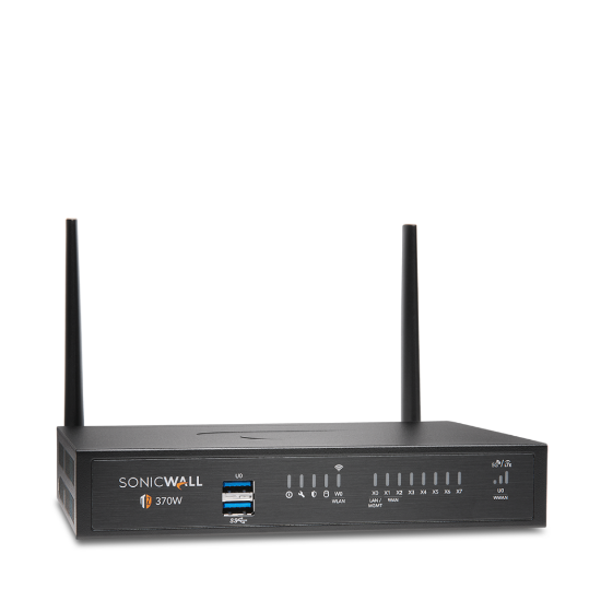 Picture of SonicWall TZ370 Wireless-AC INTL TotalSecure Advanced Edition