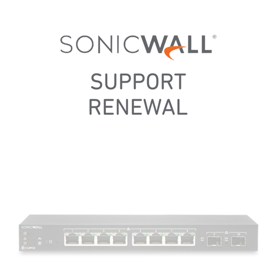 SonicWall Switch SWS12-8 PoE Support Renewal
