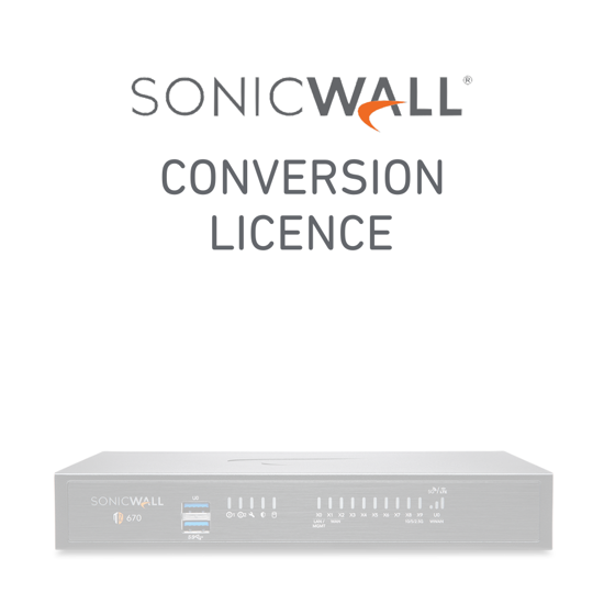 SonicWall TZ670 HA Conversion Licence