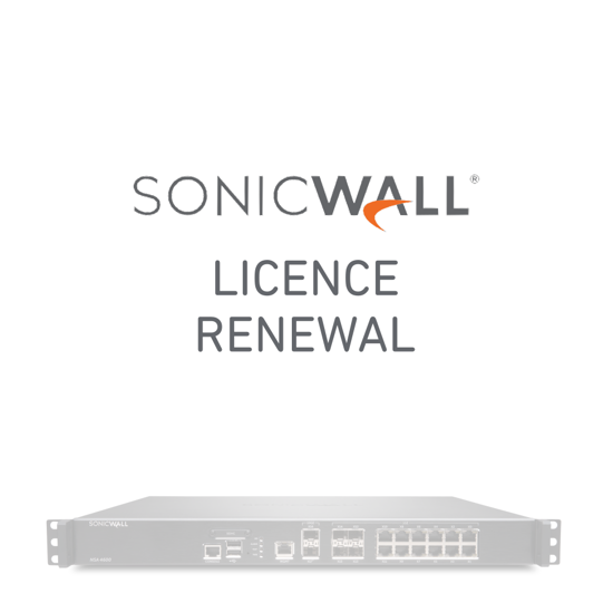 SonicWall NSa 4600 Series Licence Renewal
