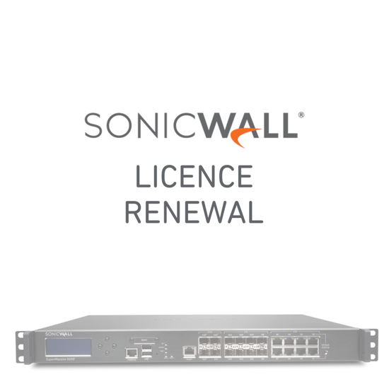 SonicWall Supermassive SM9200 Licence Renewal
