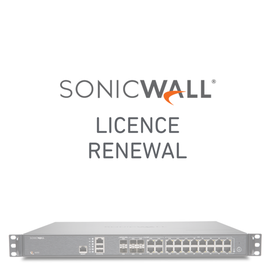 SonicWall NSa4650 Series Licence Renewal