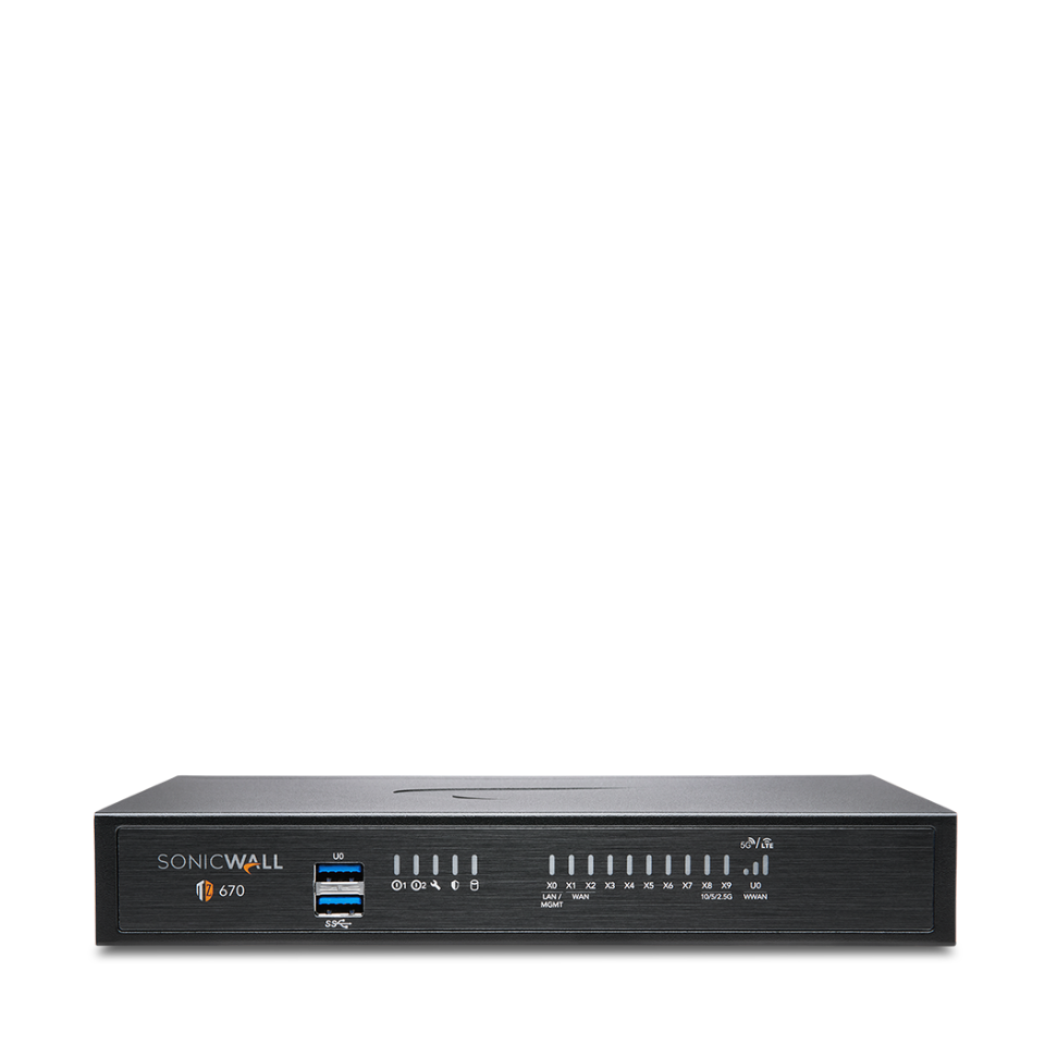 SonicWall TZ670