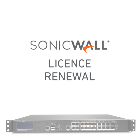 SonicWall Supermassive 9600 Licence Renewal
