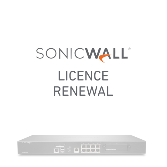 SonicWall NSa 2600 Series Licence Renewal