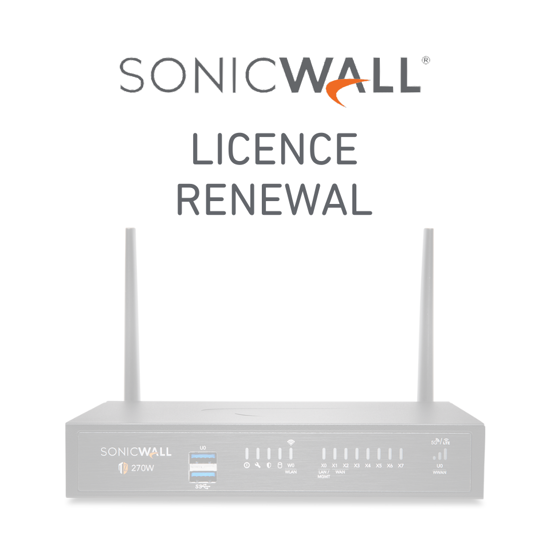SonicWall TZ270W Licence Renewal