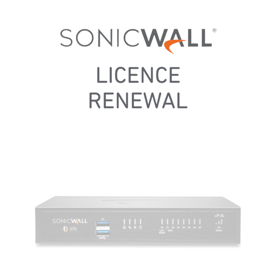 SonicWall TZ370 Licence Renewal