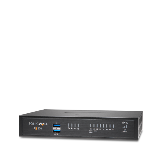 SonicWall TZ370 Appliance Left