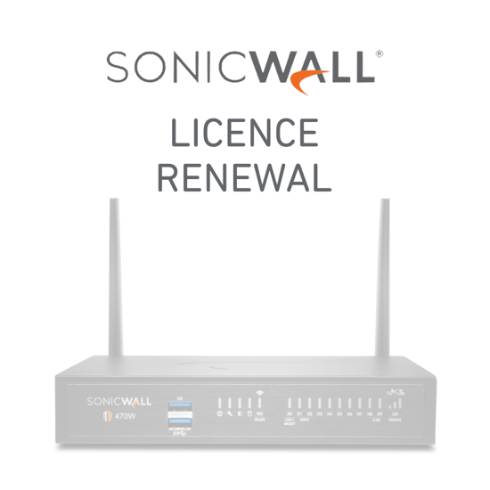 SonicWall TZ470W Licence Renewal