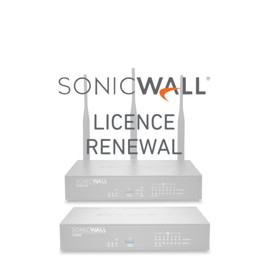 SonicWall TZ400 Series Licence Renewal
