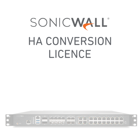 SonicWall NSa 6700 HA Conversion License