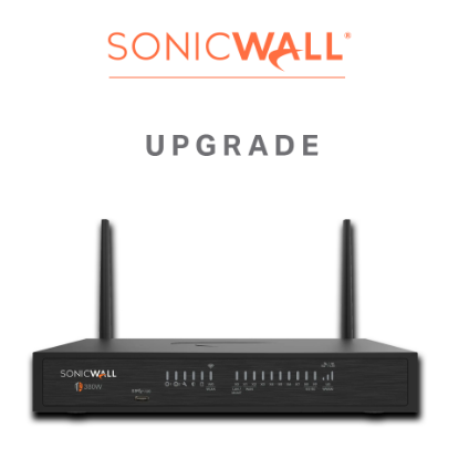 Picture of SonicWall TZ380 Wireless-AX INTL Secure Upgrade Advanced Edition 3YR (Includes 1YR CSE)