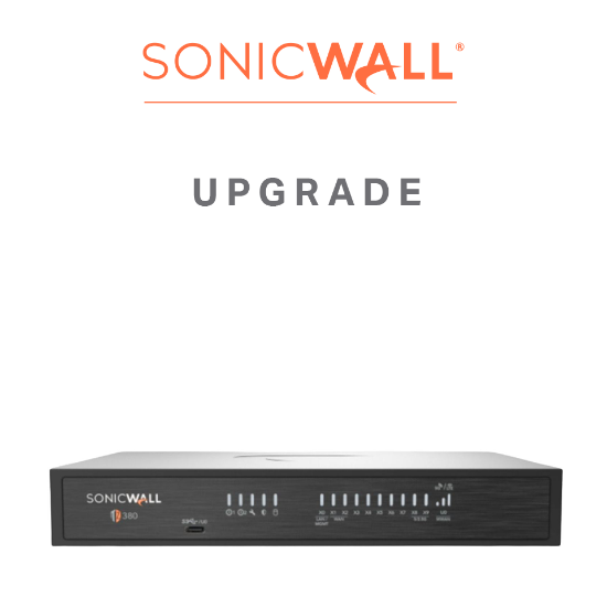 Picture of SonicWall TZ380 Secure Upgrade Appliance only (SonicProtect)