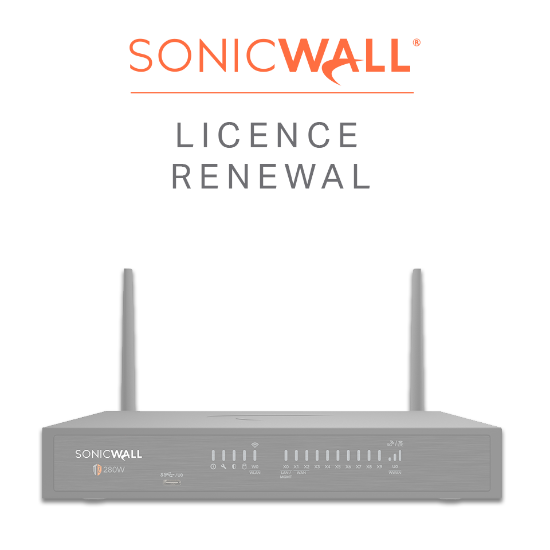 Picture of Gateway Anti-Malware, Intrusion Prevention and Application Control for TZ280W