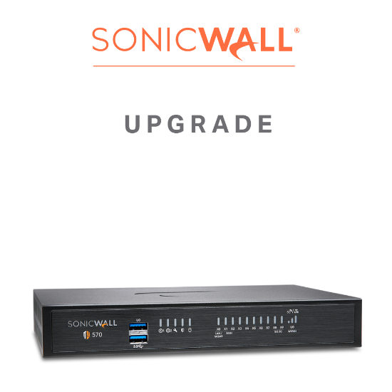 Picture of SonicWall TZ570 Secure Upgrade Appliance only (SonicProtect)
