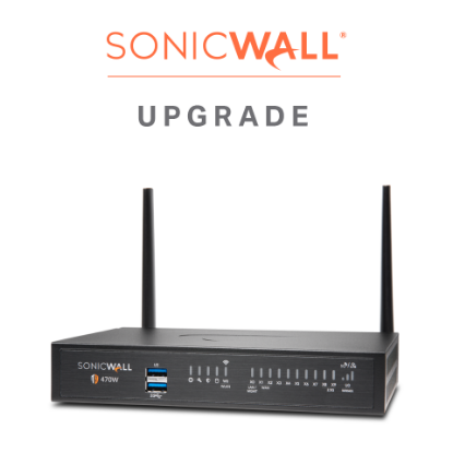 Picture of SonicWall TZ470 Wireless-AC Secure Upgrade Appliance only (SonicProtect)
