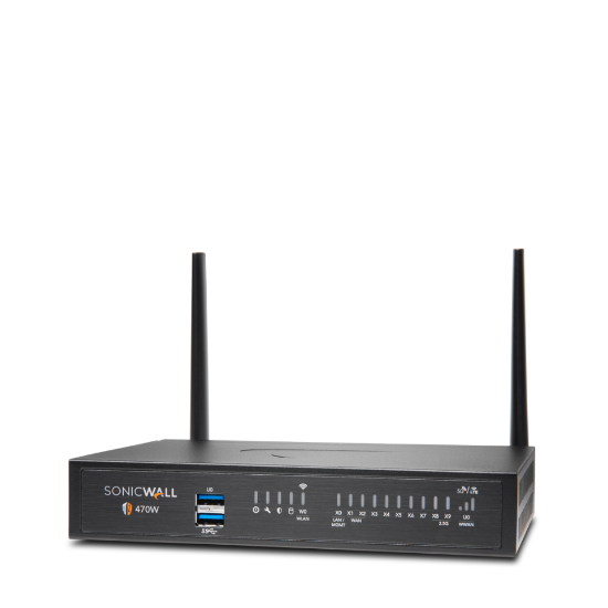 Picture of SonicWall TZ470W INTL GEN6 Firewall Replacement with APSS