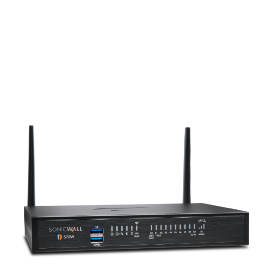 Picture of SonicWall TZ570W INTL GEN6 Firewall Replacement with APSS