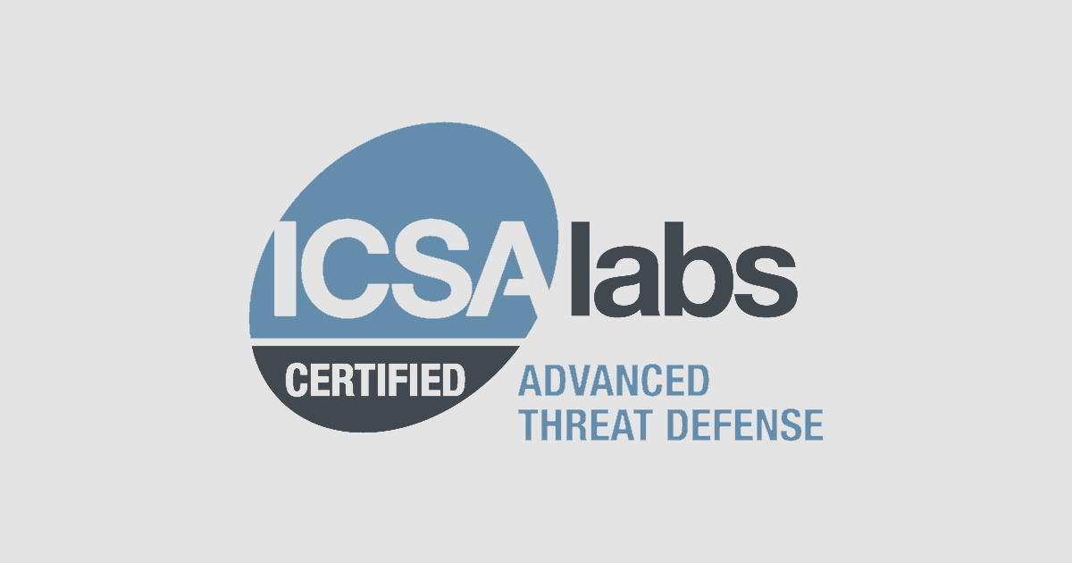 ICSA Labs - Advanced Threat Defense