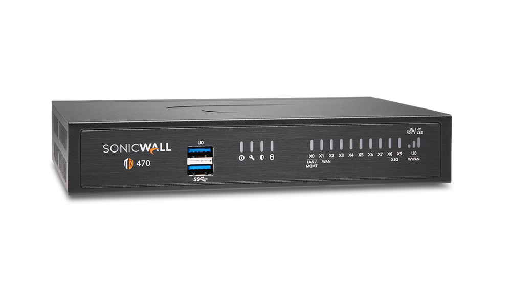 SonicWall TZ470 Promotion - 3 and Free